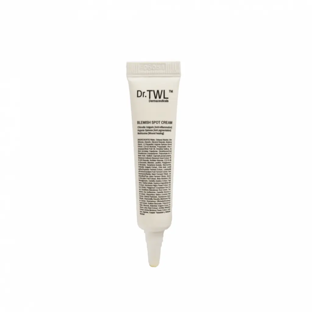 Natural acne treatment: blemish spot cream 