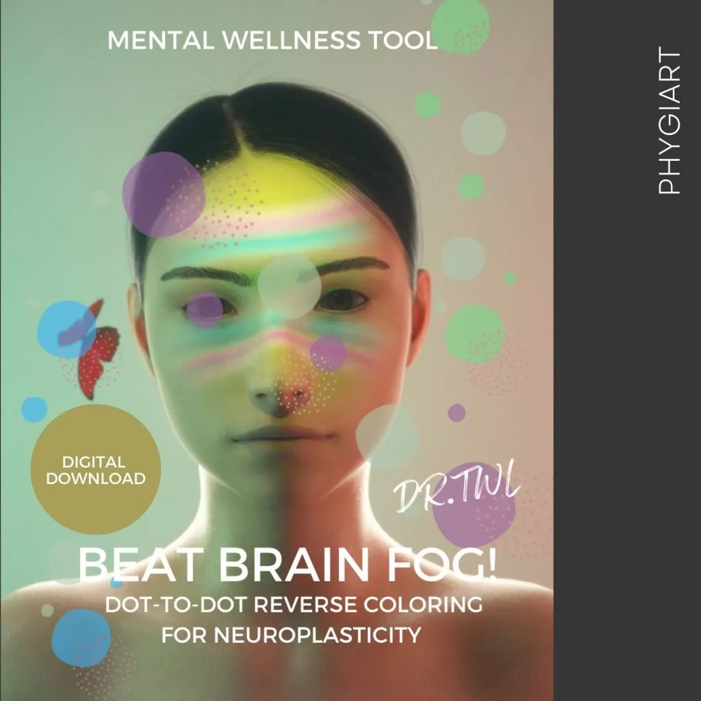 Beat Brain Fog Adult Coloring Book