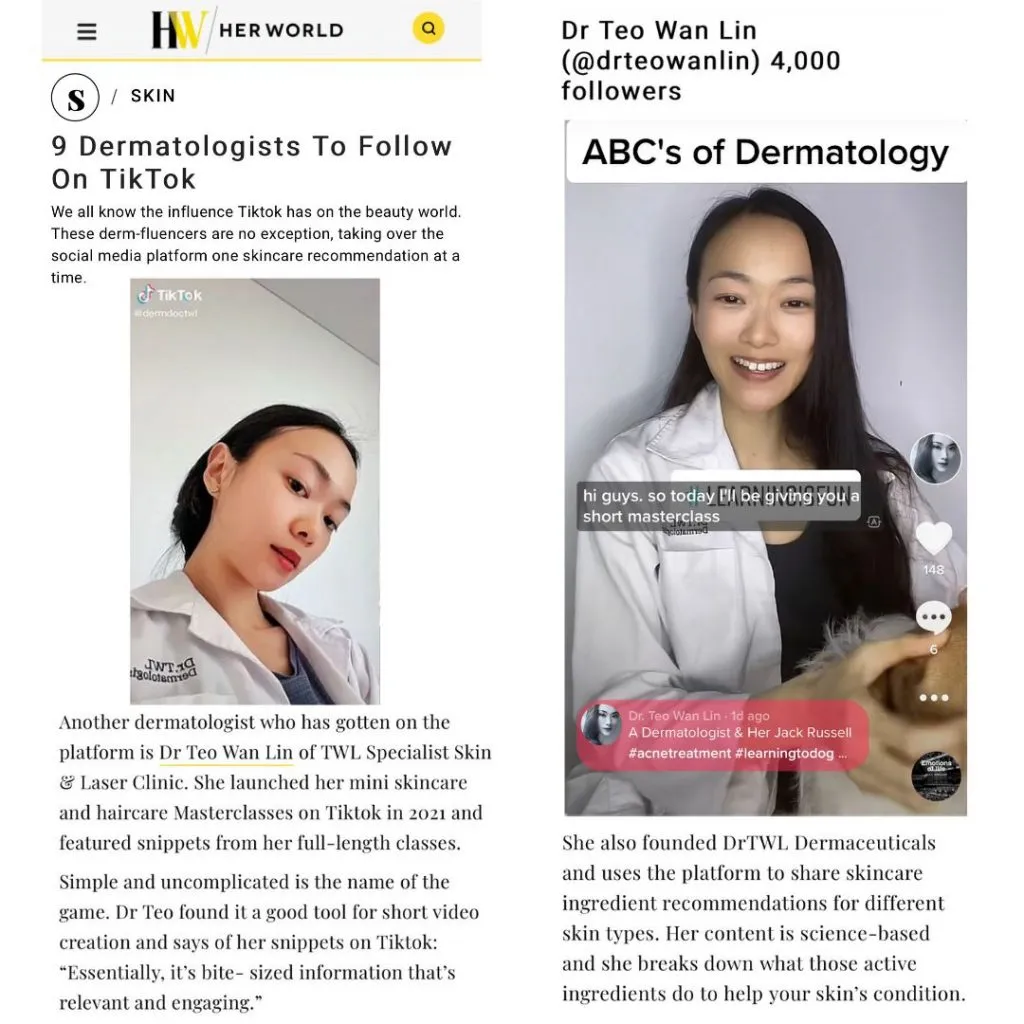 Dermatologist to follow on TikTok