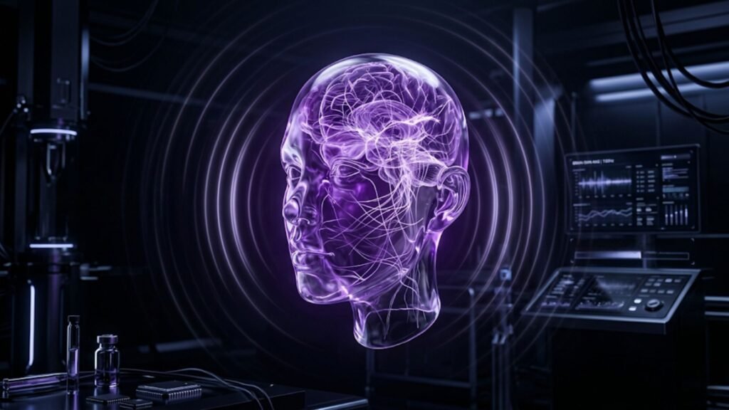 Brain-Skin Axis Research via AI Bio-Sommelier in the Signature Purple Code